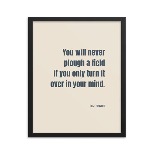 motivational wall art framed