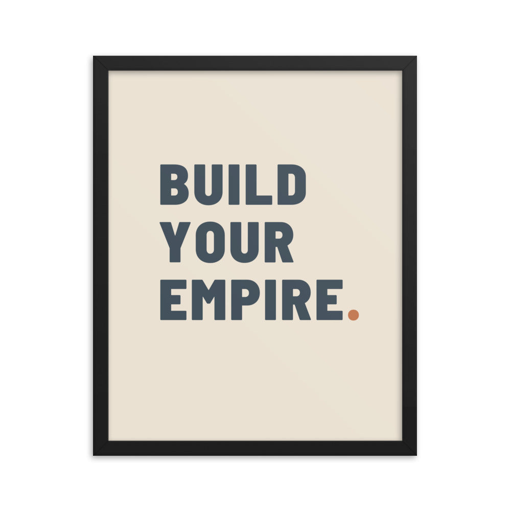 motivational wall art framed