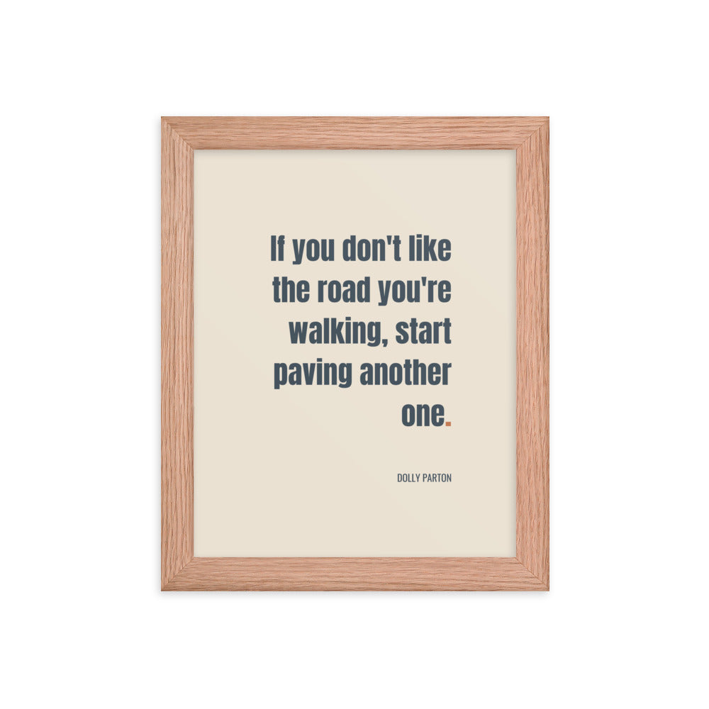 motivational wall art framed