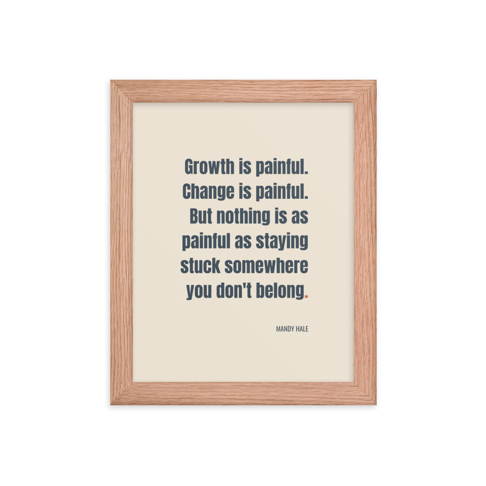 motivational wall art framed