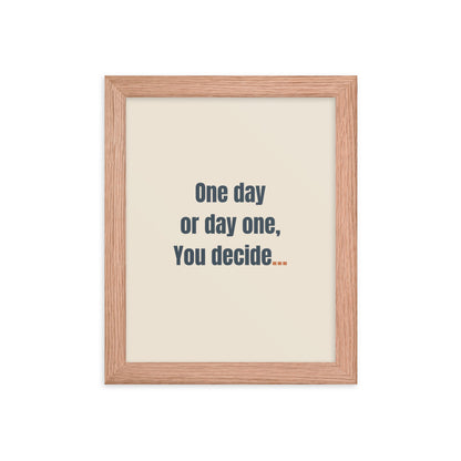 motivational wall art framed