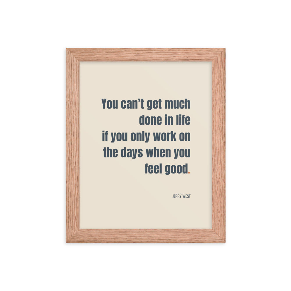 motivational wall art framed